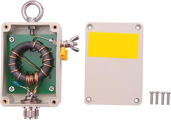 1:49-49:1 Balun for HF Short Wave Four Band 5-35MHZ End Fed Half-Wave EFHW Antenna 100W