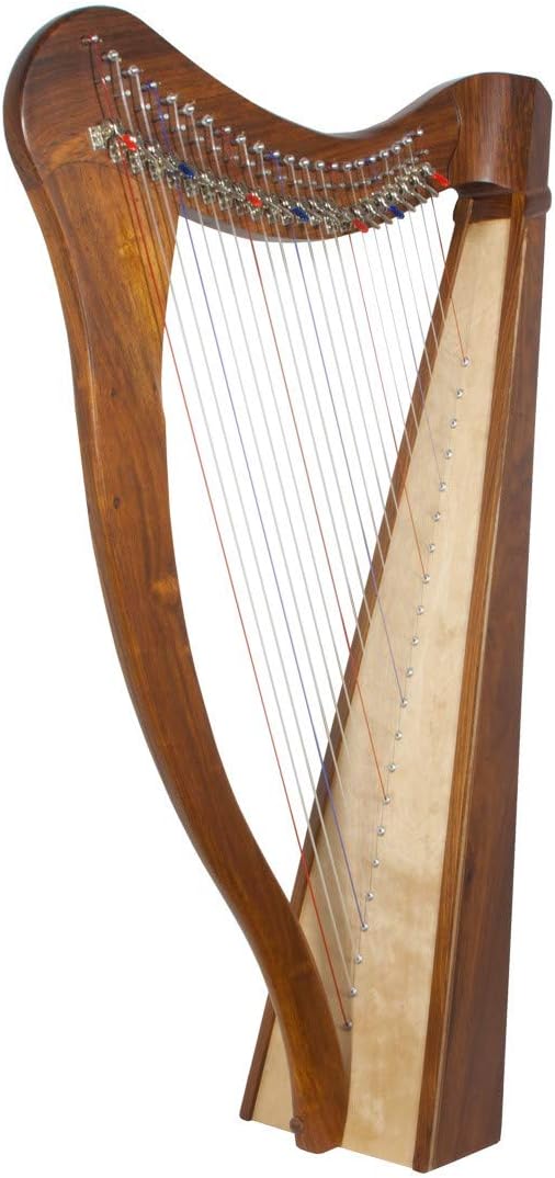 22-String 5-Panel Heather Harp w/Chelby Levers