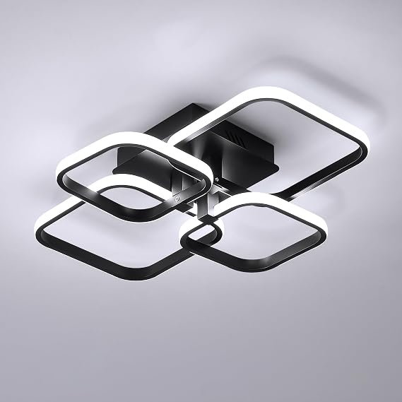 LED Ceiling Light, 60W Modern Ceiling Lights, 6500K Cool White [Energy Class E]