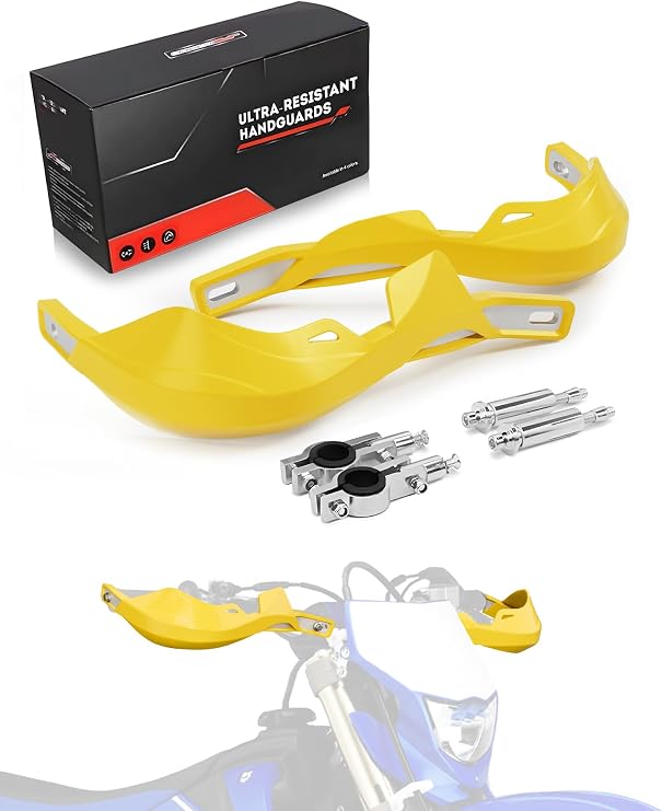 JFG RACING Dirt Bike Handguards Universal for 7/8" and 1 1/8" Handle Bar
