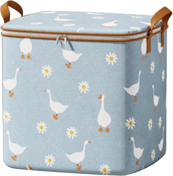 Large Storage Bags for Clothes Storage Bins Closet Organizer Comforter Storage Bag Under Bed Blanket Moving Bags Totes for Storages Space Saver Bags Luggage Bag (18.89x17.31x18.89in)