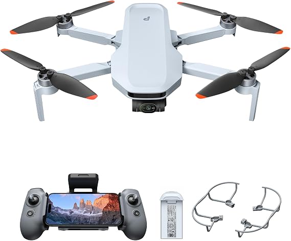 Potensic ATOM 2 3-Axis Gimbal 8K GPS Drone, Standard Kit Bundle with 360 Propeller Guard