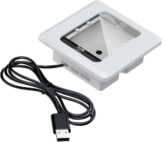 Symcode Embedded Barcode Scanner NFC Reader 1D 2D QR Code Scanning Module 3 TTL Interface Barcode Scanner NFC Reader Writer for Access Control,Locker Scan Code Payment etc