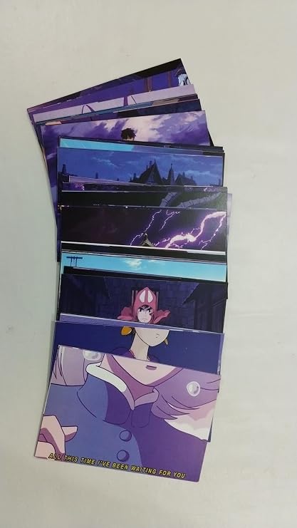 Studio Ghibli Estetik Duvar Kolaj Seti - 50 Adet Nostaljik Anime ve Lo-Fi Sahne Fotoğraf Kartları, Retro Manga Odası Duvar Dekoru, Genç Odası Poster Paketi (10x15 cm)
