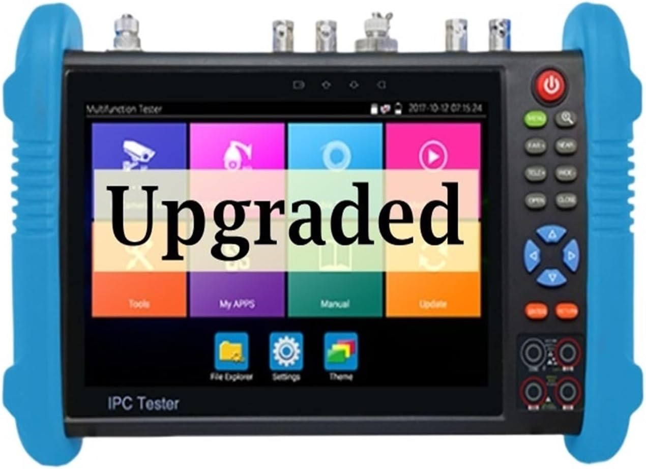 CCTV Camera Tester, IPC Tester IPC9800Pro Tester IP Camera 8MP AHD CVI TVI 8K IP Camera Tester PTZ Cable Tester VGA CCTV Test,Safe and DurableIPC-9800ADHPro