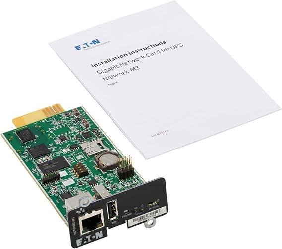 Eaton Network-M3 Cybersecure Gigabit Network-M3 Card for UPS & PDU