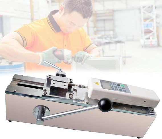 500N Manual Horizontal Digital Push-Pull Meter,Digital Display Force Gauge Kit for Precision Testing