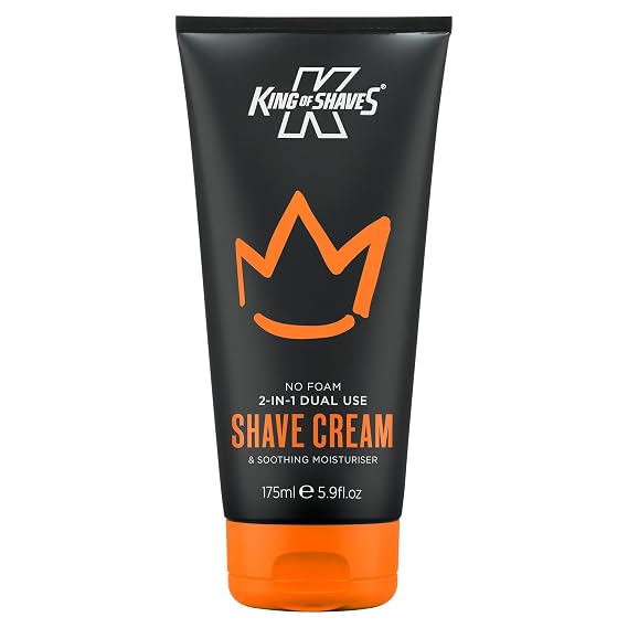 King of Shaves 2 in 1 Shave Cream and Post Shave Moisturiser 5.92 oz