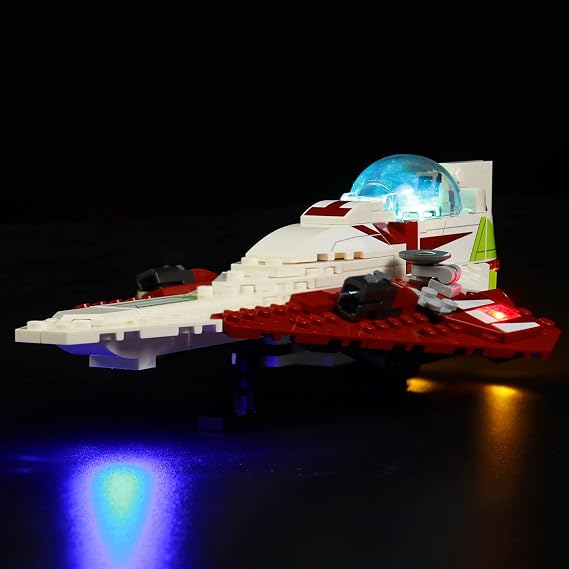 Led Light Set Compatible with Lego 75333 OBI-Wan Kenobi’s Jedi Starfighter