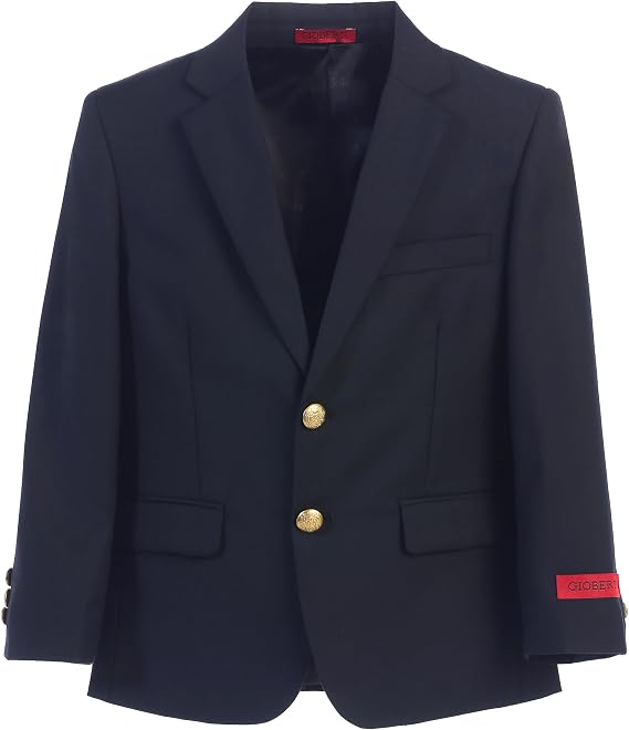 Gioberti Boys Formal Blazer Jacket Fully Lined