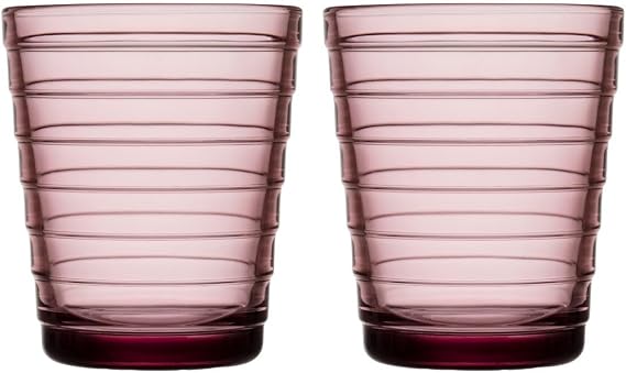 Iittala Glass Set of 2, Silver, 3