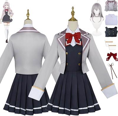 Anime Alya Sometimes Hides Her Feelings in Russian Cosplay Costume Outfit Alisa Uniform Halloween Dress Up Suit