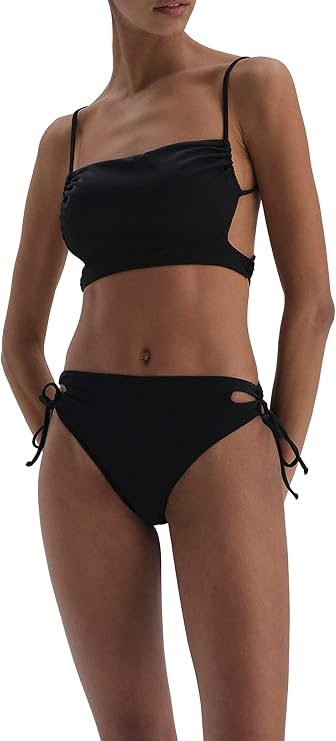 Mountain Women's Side Gathered Bikini Bottom, Knitted
