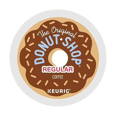 The Original Donut Shop Regular, Single-Serve Keurig K-Cup Pods, Medium Roast Coffee Pods! - Full-bodied, bold, flavorful! - Full-flavored and easy going! - Simply great coffee!