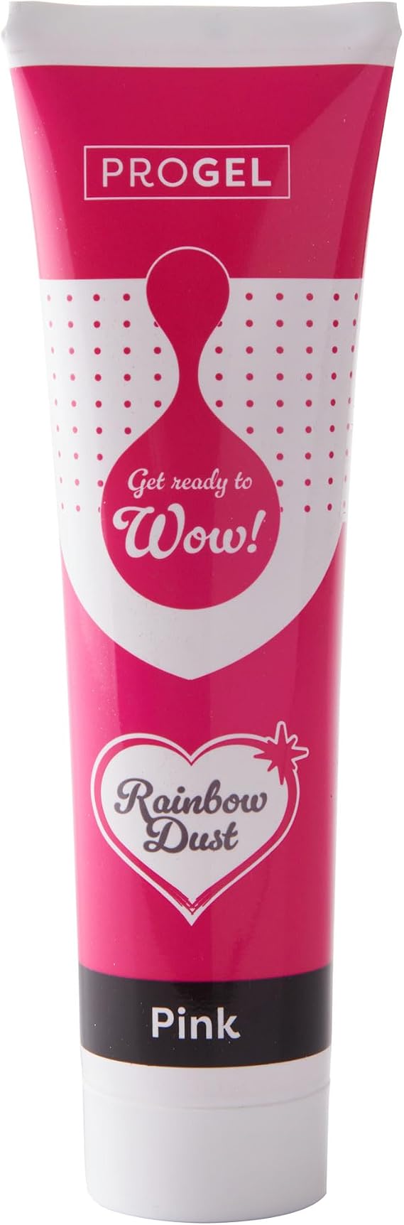Rainbow Dust ProGel Professional Food Colouring, Pink 100g | Highly concentrated formula