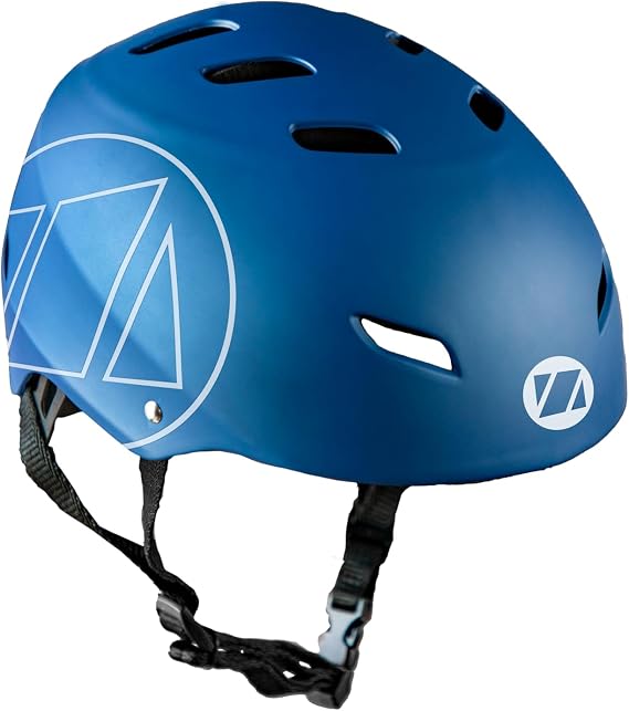 ZUP Water Sports Cushioned Low Profile Safety Helmet for Kayaking, Wakeboarding, Waterskiing, Paddleboarding and Whitewater Rafting, Adjustable Adult Sizing