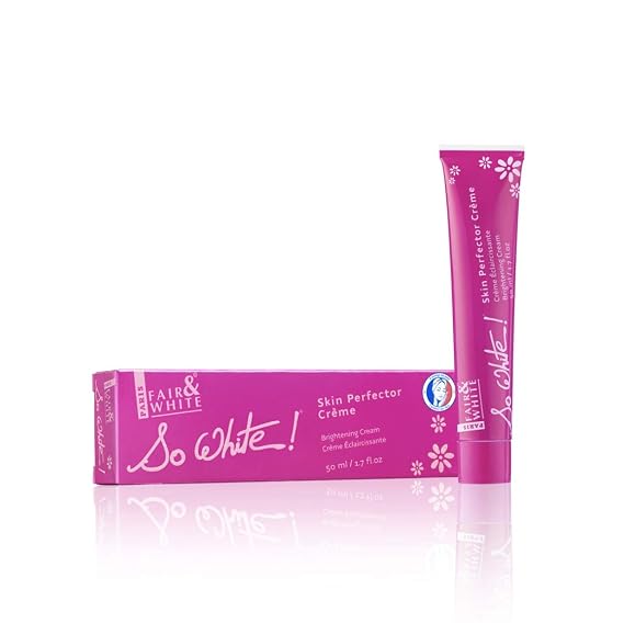 Fair and White So White Perfector Cream 1.7 fl oz / 50ml Skin Brightening Face Cream- Formulated for Moisturizing and Nourishing Skin