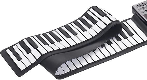 Electronic Piano Foldable Portable Electric 88 Keys Piano Multifunction Digital Piano Keyboard Built-in Speaker Referrable