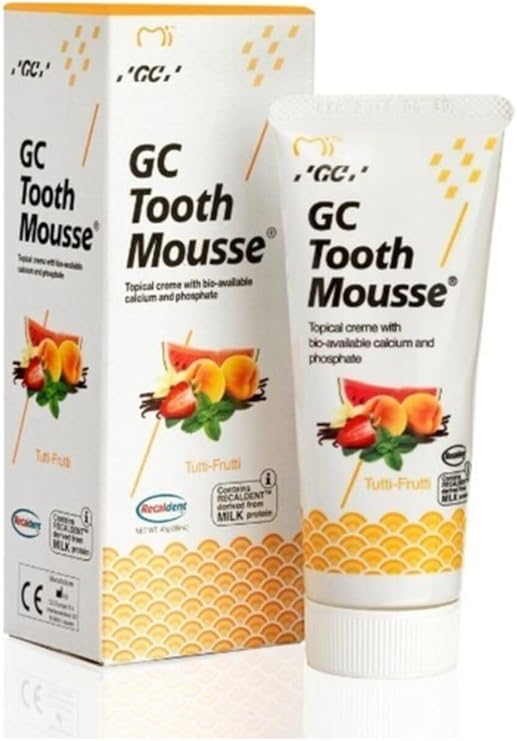 GC Tooth Mousse Diş Mine Koruyucu Bakım Kremi Macunu Tutti-Frutti 40 Gr