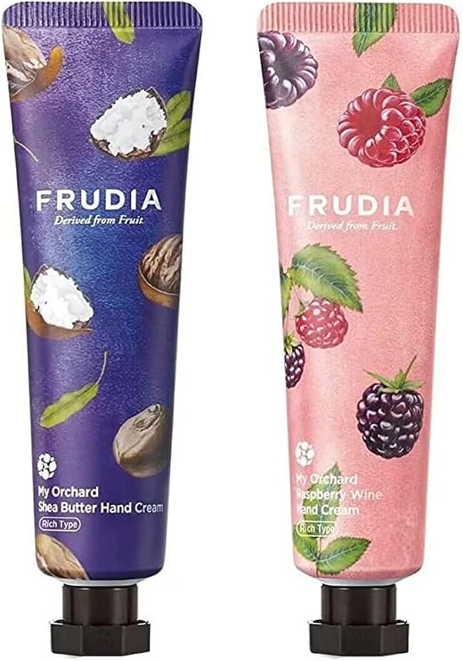 Frudia Shea Yağı El Kremi ve Ahududu Şarabı El Kremi