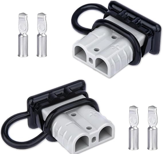 BFXM 2 Pack 50 Amp Battery Quick Connect Compatible with Anderson Connector