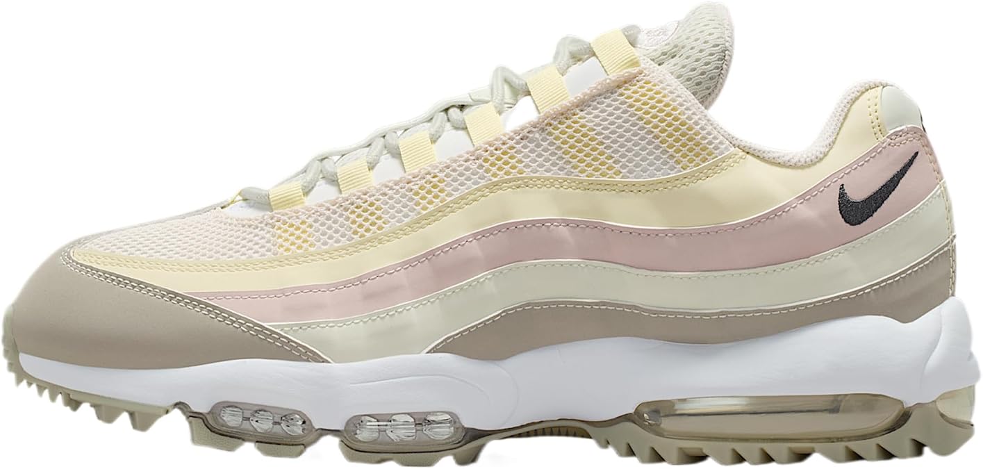 Nike Air Max '95 G Golf Shoes (Spruce Fog/Alabaster/Salt Red/Anthracite)
