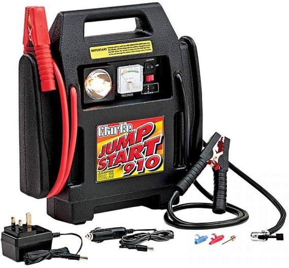 Clarke 910 Jump Start with 12V Compressor