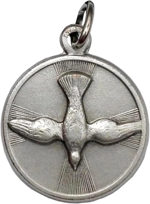 I G J The Holy Spirit Medal (the Dove Of The Holy Spirit) - The Patron Saints Medals - 100% Made In Italy
