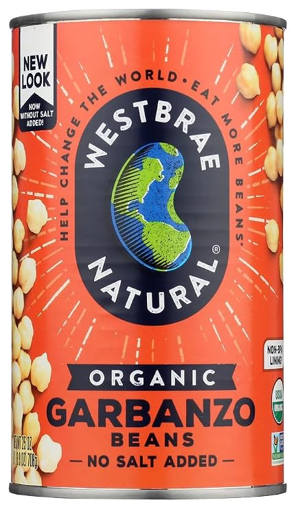 Westbrae Organic Garbanzo Beans-25 Oz-2 Pack