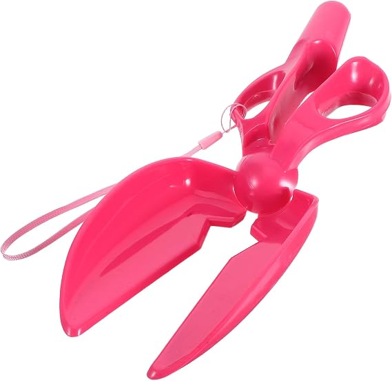 Lurrose Pet Toilet Dog Poop Remover Plastic Poop Picker Pet Accessories Portable Puper Scooper Household Toy Poop Shovel Dog Shovel