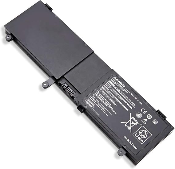 Amanda C41-N550 Laptop Battery Replacement for ASUS N550 N550JA N550JV N550J N550X47JV N550X47JV-SL N550JK Q550L Q550LF G550 G550JK Series 15V 4000mAh/59WH