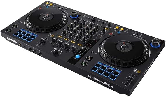 Pioneer DJ DDJ-FLX6 Black 4-channel DJ Controller for Rekordbox & Serato DJ Pro