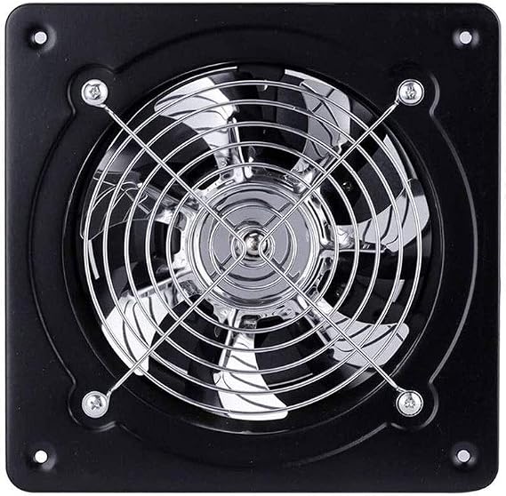 Exhaust Fan, Wall Mounted Vent Fans Industrial Extractor Fan 150mm/6Inches 780m3/h Low Noise Heavy Duty Commercial Air Blower Fan Bathroom Fans