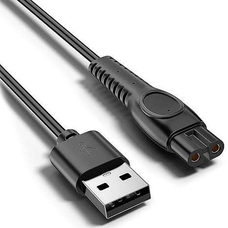 5V Charging Cable Fit for Philips One Blade Charger QP2724, QP2734,QP2824, MG7940, MG7920,MG5910, MG9520 MG7950 X5005 X5006 QP1924 QP2724 QP2834 BT3238 Shaver USB Charging Cable