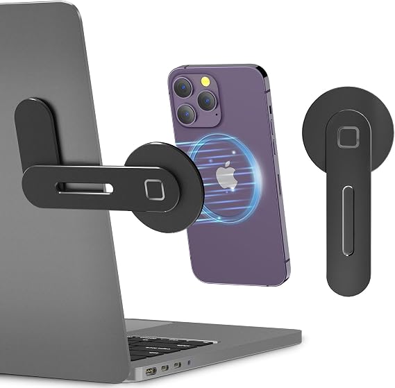 CloudValley Adjustable Laptop Stand, Magnetic Phone Holder