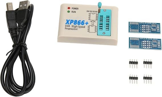 Pilipane High Speed USB Programming Kit for 24 25 93 EEPROM, SPI Flash Programmer, Offline Copy Function