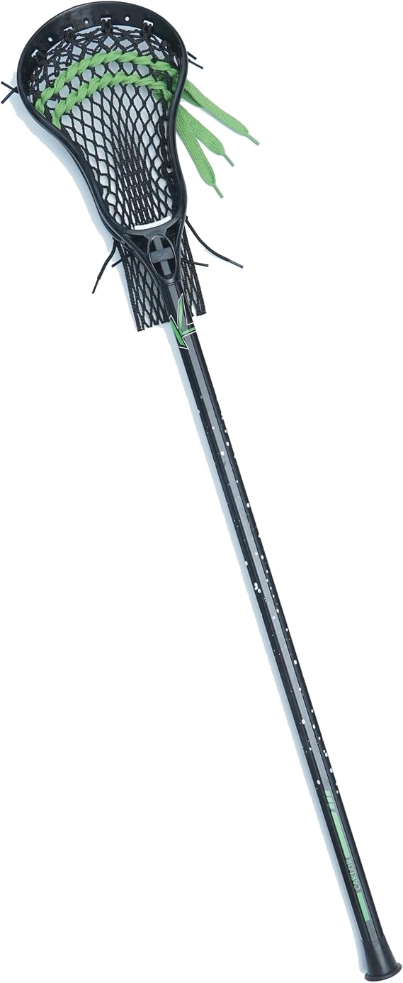 Lacrosse Complete Attack/Midfield Stick with Shaft & Head Mens-1 Stick,Green