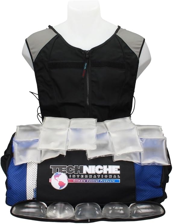 TechNiche 6626-LT Phase Change Front Zipper Cooling Lite Vest