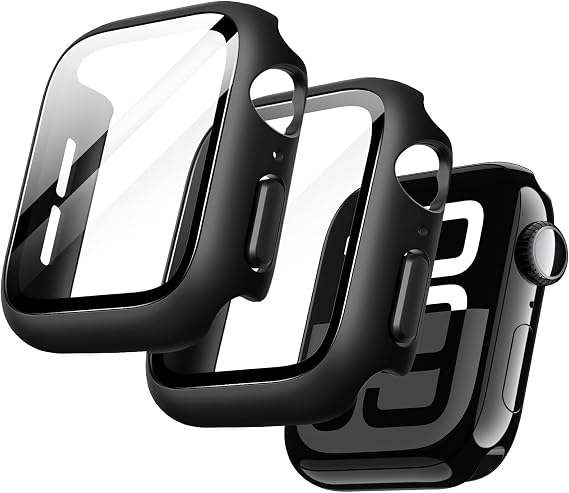 JETech Case for Apple Watch Series 11/10 46mm, Black