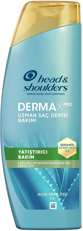 Head & Shoulders DermaXPro Yatıştırıcı Kepek Karşıtı Şampuan Kuru ve Kaşıntılı Saç Derisi için 300 ML