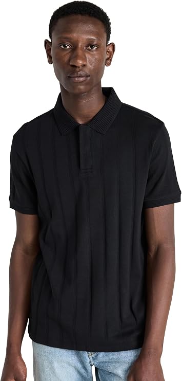 Club Monaco Men's Wide Rib Polo