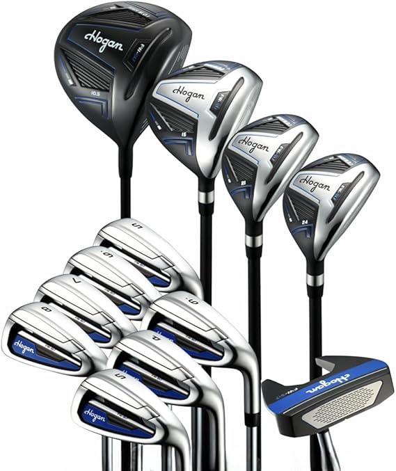 Hogan Golf FW-817 Men Right Golf Clubs Only Set, Regular Flex