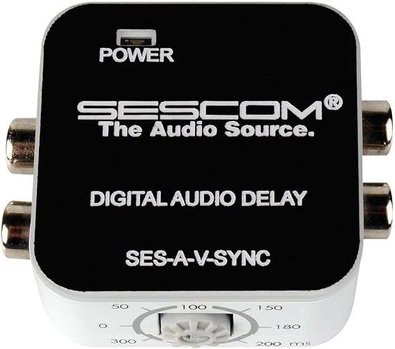 Sescom A/V Lip-Sync Corrector