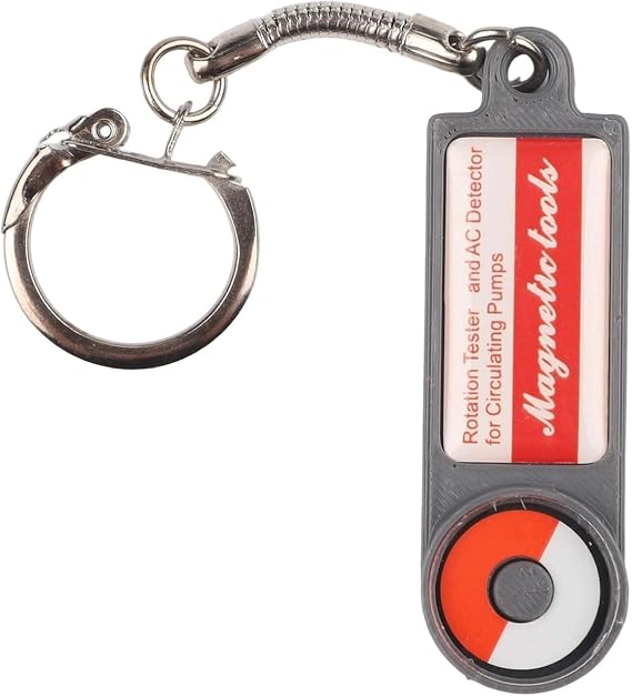 Heating Pump Rotation Tester, Solenoid Valve Opener Tool, Magnetic Field Indicator for Circulation Pumps and Oil Burners, Compact Diagnostic Device(A)