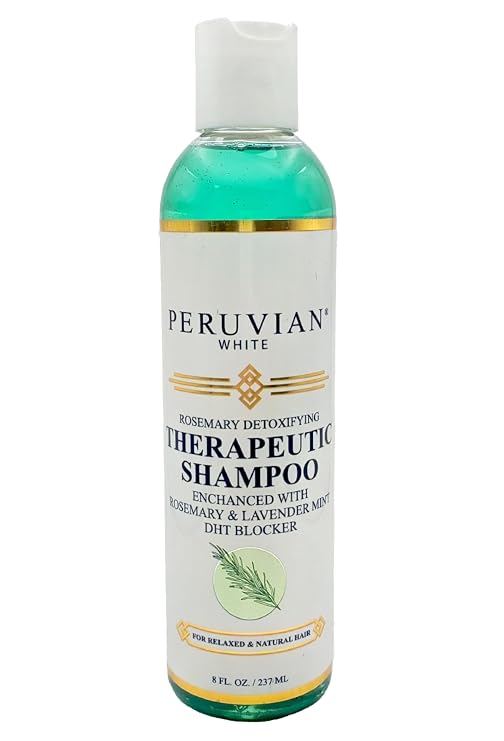 Rosemary Detoxifying Therapeutic Shampoo Enhanced with Rosemary & Lavender Mint (8 oz.)
