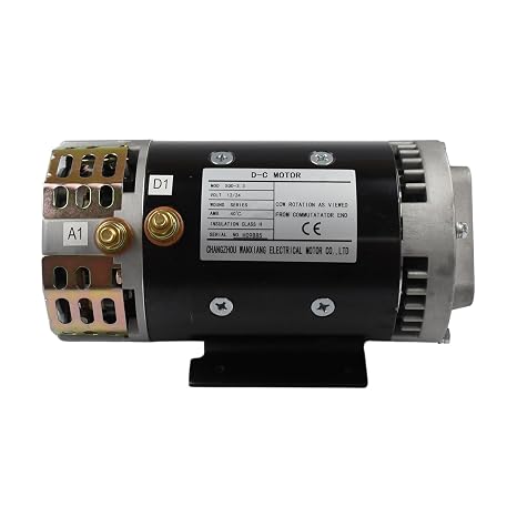 Hydraulic Pump Motor 24 Volt DC 105387 105387GT Compatible with Genie GR20 QS-12R QS-15R QS-20R QS-12W QS-15W QS-20W TZ-50/30