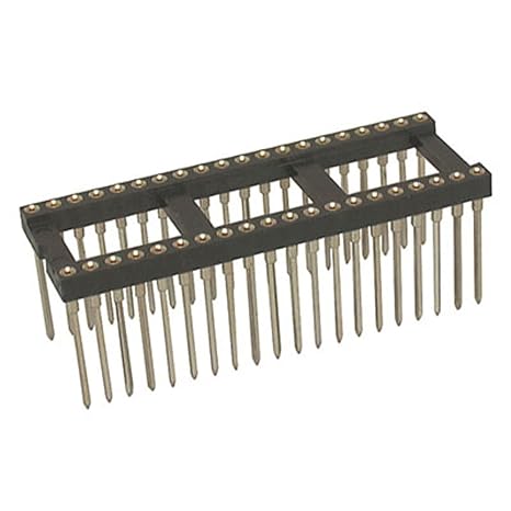Jameco Valuepro EMS-26405 Wire Socket, IC 40 Pin, Machine Tooled Wire Wrap, 0.515" Lead, 4.5" H x 50.8" L x 0.6" Size