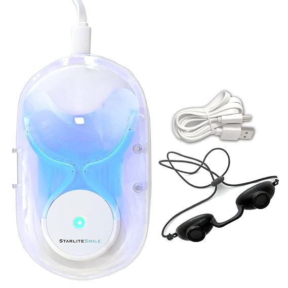 RED, BLUE, RED+BLUE Gum Light, Oral Care Device with Sterilizing Case