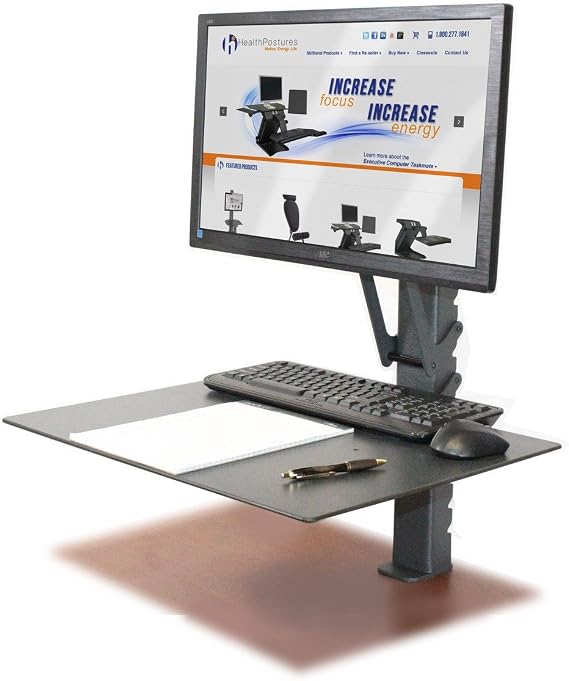 TaskMate EZ Adjustable Manual Standing Desk