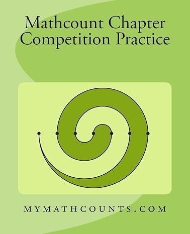 Mathcounts Chapter Competition Practice (Mathcounts Competition Practice Tests)